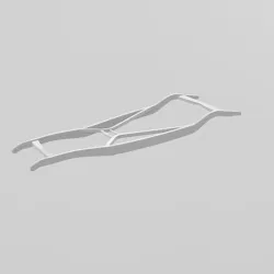 FORD 34 HOTROD FRAME 1:24 & 1:25 SCALE