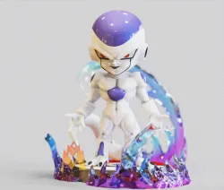 Frieza Chibi-フリーザ Furīza-Dragon Ball - FAN ART - 3D MODEL