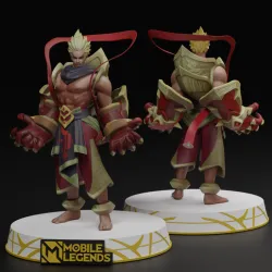 GATOT KAKA SPARK MOBILE LEGENDS INSPIRED 3D STL