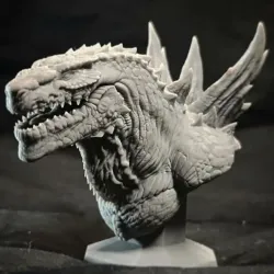 Godzilla 1998 Bust
