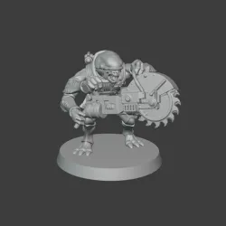 GSC Acolyte with killsaw - wait wrong faction