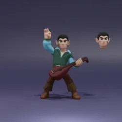 Half-Elf Bard