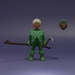 Half-Elf Druid