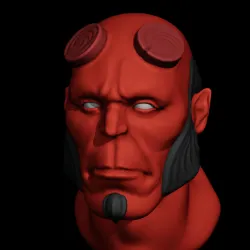 Hellboy Bust