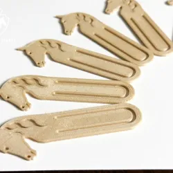 Horse head bookmark