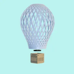 Hot air balloon lamp / Hot air balloon lamp