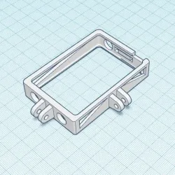 iFlight Defender 25 TPU Mount - For GoPro9 Naked Nameless