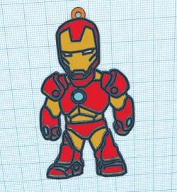 Iron Man Chibi Keychain