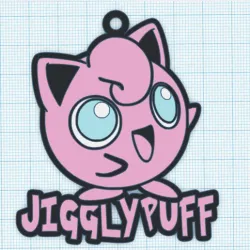 Jigglypuff keychain
