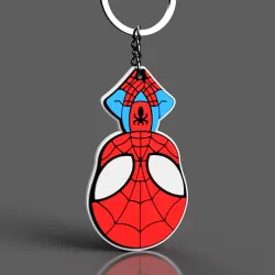 KEYCHAIN SPIDERMAN CHIBI
