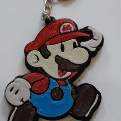 Keychain Super Mario Bros Multicolor - Keychain