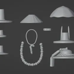 Korean Hat Collection 1 - 한복 모자 콜렉션1
