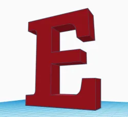 LETTER E +- LETTER E + - ALPHABET ( E )