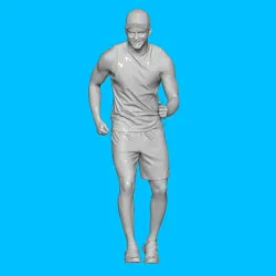 MAN RUNNING FOR DIORAMA PEOPLE CHARACTER