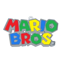 Mario Bros Keychain