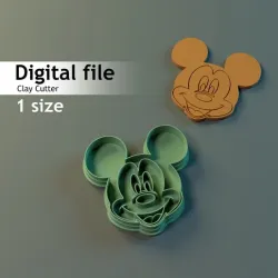 MICKEY MOUSE CLAY CUTTER