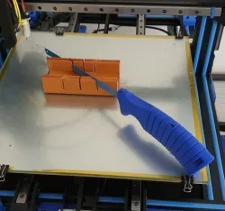 Mini Mitre box for electrical conduits and other