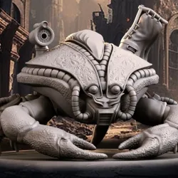 Miniature Scytheon Warrior Crab