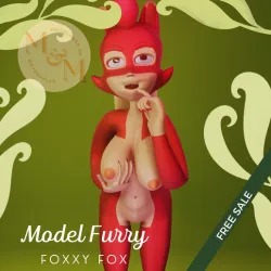 Model Furry - Foxxy Fox