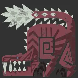 Monster Hunter Odogaron plate