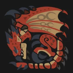 Monster Hunter Rathalos plate