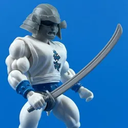MOTU Origins Slamurai Kabuto Custom Head Masters