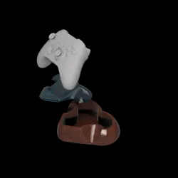Multi-functional heart-shaped Xbox Series controller holder