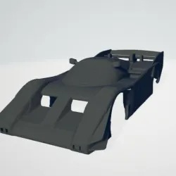 Nissan GPT LeMans Mini-Z (Body shell)