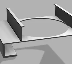 Noctua NF-F12 fan bracket for miracle gro tent