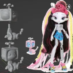 Novi Stars Tilly Vizon pet replacement - Robopuppy