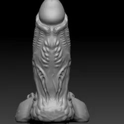 Omen Wild Dildo 3D Print Model