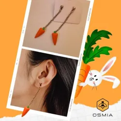 OSMIA CARROT  EARRINGS