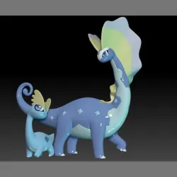 Pokemon Amaura Aurorus