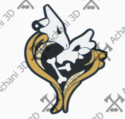 Pokemon Kubone/Marowak heart keychain