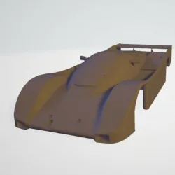 Porsche 956 LeMans Mini-Z (Body shell)