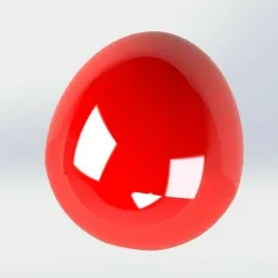Print-In-Place EASTER JOKE CRAKING EGG THUMBS UP SURPRISE