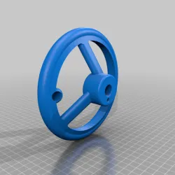 Quill handle for ENCO knee mill