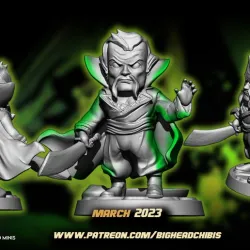 Ra's al Ghul chibi dc mavel united