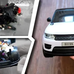 Range Rover Sport 1/10 scale conversion kit to facelift RC car model