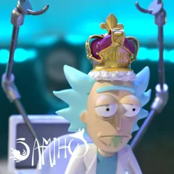 Samiho Studios - Rick: King Of Shit Diorama - STLs ready for printing