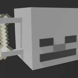 Skeleton Mug- Minecraft