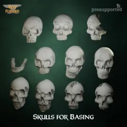 Skulls for Basing  - Basing Bits