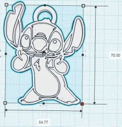 Stitch Keychain