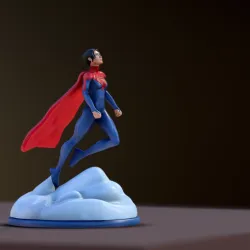 Supergirl Statue - Sasha Calle The Flash Movie