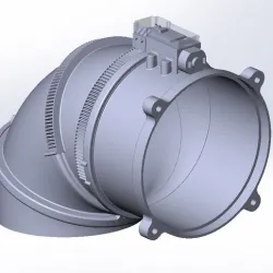 Swivel nozzle for F-35b and Yak-141 VTOL