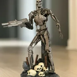 T-800 Terminator 2 Judgment Day High Detal