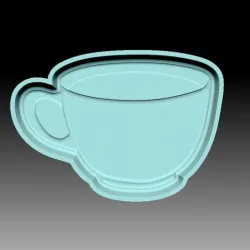 TEA CUP BATH BOMB MOLD
