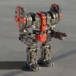 Templar - MW4 - Assault Mech - 4 Variants