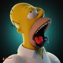 THE SIMPSONS HOMER DONUTS
