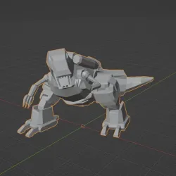 Transformers nanobots: Dinobot Grimlock (Dino Mode)